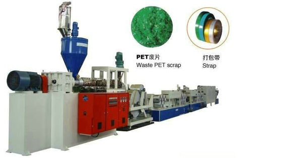 سعر جيد آلة شريط الربط PET ، خط إنتاج شريط الربط PET / PP / آلة بثق شريط الشريط الانترنت