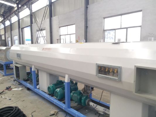 سعر جيد 16-630mm PE HDPE خط إنتاج أنابيب البلاستيكية LDPE PVC مع 38Cr Moaia المسمار والبرميل الانترنت