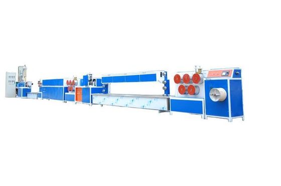 سعر جيد خط إنتاج شريط ربط الحيوانات الأليفة برغي واحد ، آلة صنع Drawbench للتعبئة الانترنت