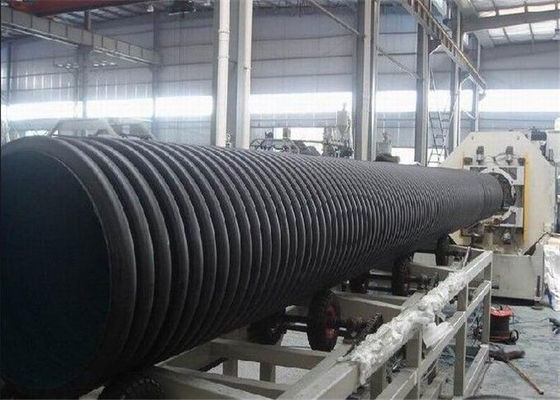 سعر جيد PVC خط إنتاج الأنابيب المموجة التوأم برغي الطارد ، البلاستيك آلة تصنيع الأنابيب المموج الانترنت