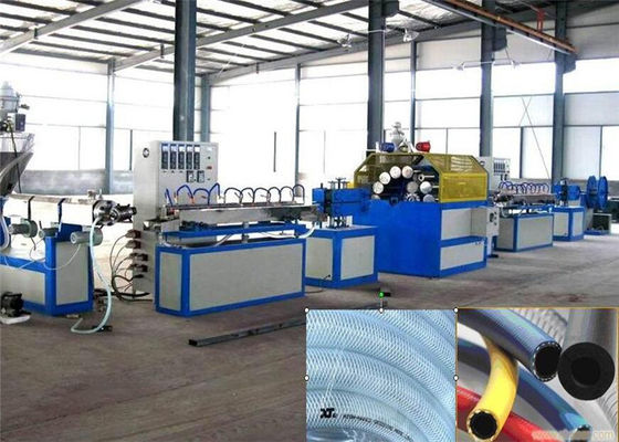 سعر جيد CE & ISO9001 شهادة التوأم برغي الطارد PVC الألياف المقواة الأنابيب الناعمة الانترنت