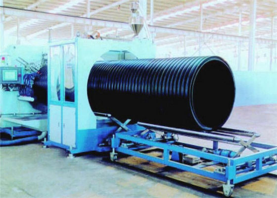 سعر جيد خط إنتاج الأنابيب المموجة Sprial المموج الأوتوماتيكية بالكامل HDPE الانترنت