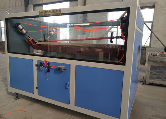 خط طحن الأنابيب البلاستيكية المهنية للأنابيب PE 16-630mm 25m*2.6m*1.8m 38Cr Moaia المسمار والبرميل