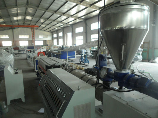 25000N التوأم برغي 315mm البلاستيك PVC آلة صنع الأنابيب
