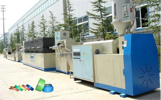 سعر جيد PP آلة الربط الفرقة البلاستيكية ، خط إنتاج الفرقة الشريط المعاد تدويرها PE الانترنت