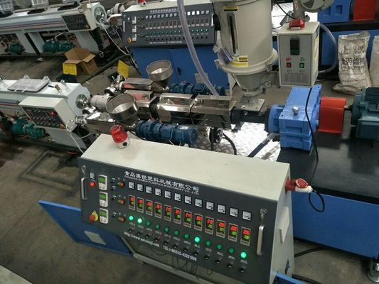 380V 50HZ خط بثق الأنابيب البلاستيكية ، آلة تصنيع الأنابيب PE PE