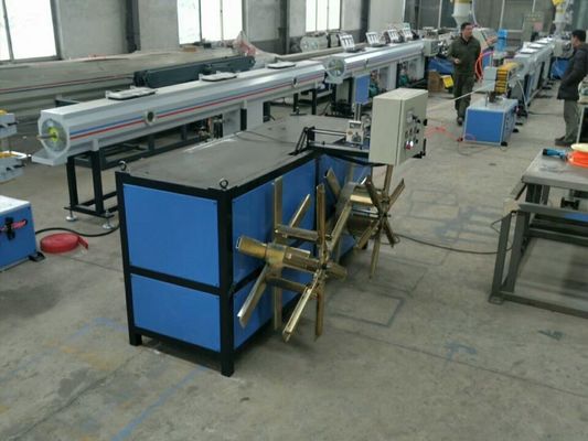 سعر جيد آلة بثق لولبية مفردة SJ75/33 لأنابيب البولي إيثيلين عالي الكثافة، آلة صنع أنابيب البولي إيثيلين الانترنت