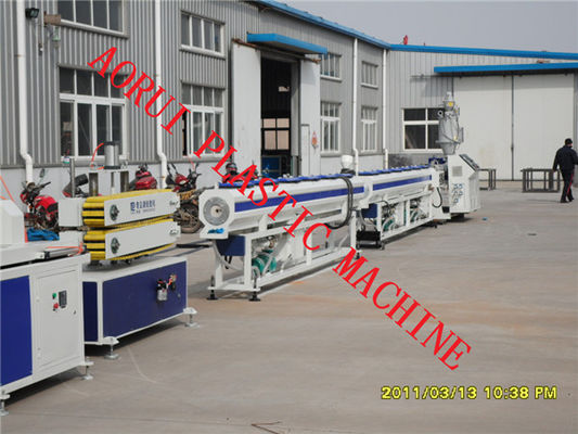 سعر جيد PE / PP Sweage خط بثق الأنابيب البلاستيكية عالية السرعة تحكم PLC الانترنت