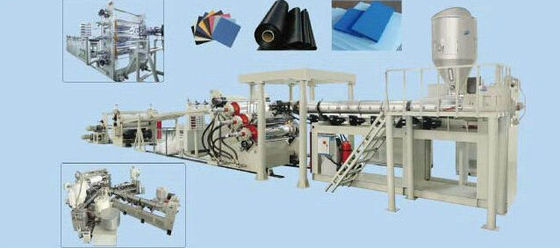 سعر جيد PC PC Corridor Hollow Plastic Board Single Screw Extruder للقاعة والاستاد الانترنت