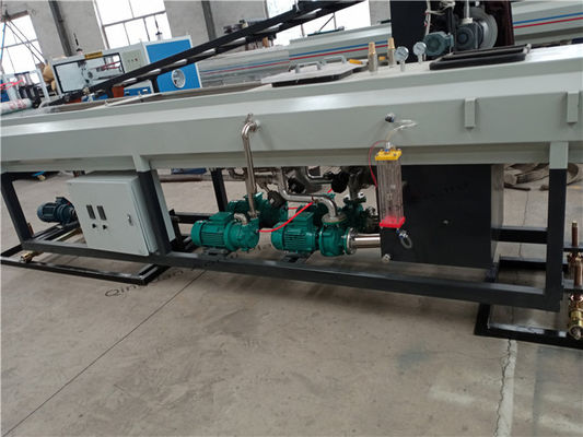 خط بثق الأنبوب البلاستيكي 300 كجم / ساعة ذكي PLC 90kw